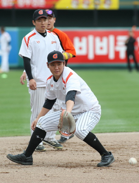 경기전 장성우 훈련스케치